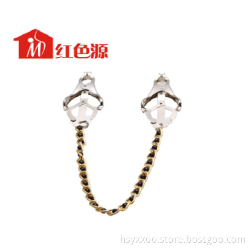 Sexy toy Couple Pleasure Erotic Nipple And Clit Clamps Bondage And Fetish for Man or women Amusement